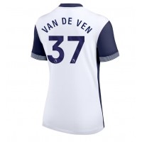 Billiga Tottenham Hotspur Micky van de Ven #37 Hemma fotbollskläder Dam 2024-25 Kortärmad